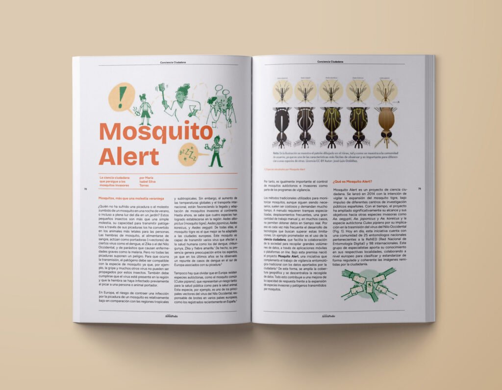 Proyecto Revista Mundo Artrópodo (Diseño Gráfico) — imagen 6