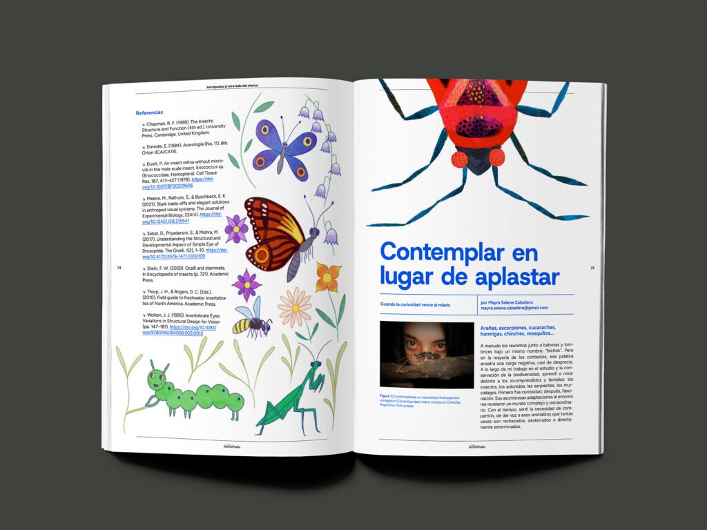 Proyecto Revista Mundo Artrópodo (Diseño Gráfico) — imagen 10